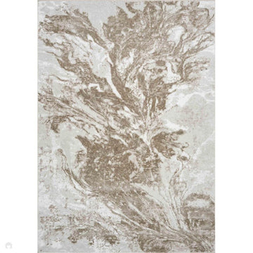 Serenity 268 SRN68 Modern Abstract Distressed Metallic Shimmer Soft Textured Hi-Lo Polyblend Short Pile Warm Stone/Taupe/Ivory/Beige/Pale Mocha Rug-Desire Rugs-Rug Love - The Most Loved Rug Store